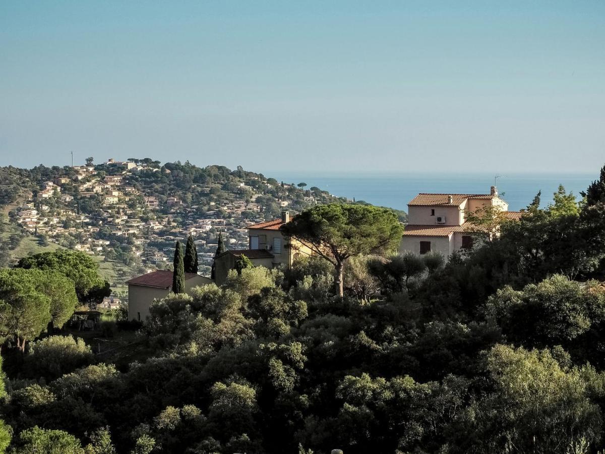Snug Holiday Home In Bormes Les Mimosas With Pool Exterior foto
